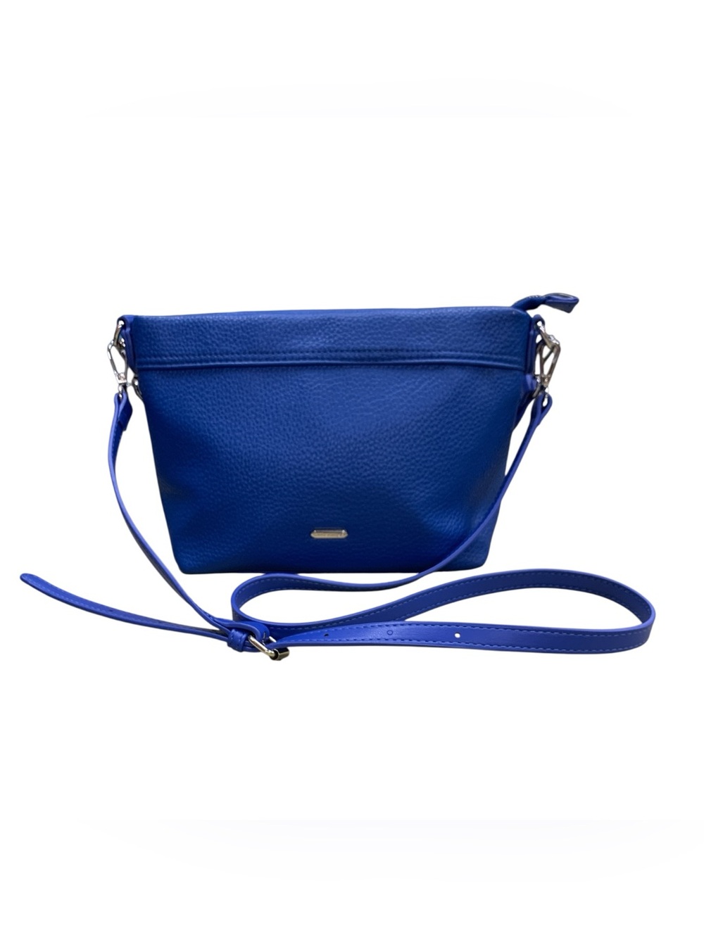 David Jones Classic Cobalt Crossbody Bag with Adjustable Strap